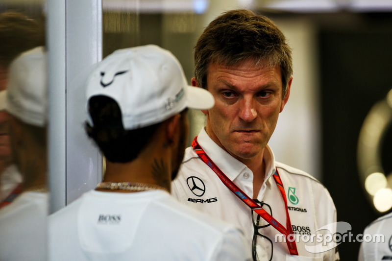 Льюіс Хемілтон, Mercedes AMG F1 W08, технічний директор Mercedes AMG F1 W08 Джеймс Еллісон