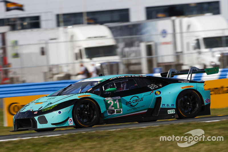 #21 Konrad Motorsport Lamborghini Huracan GT3: Marco Mapelli, Marc Basseng, Luca Stolz, Lance Willsey, Franz Konrad
