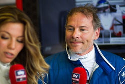 Jacques Villeneuve drives the F1 two-seater
