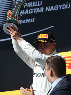 Podio: tercer lugar Valtteri Bottas, Mercedes AMG F1