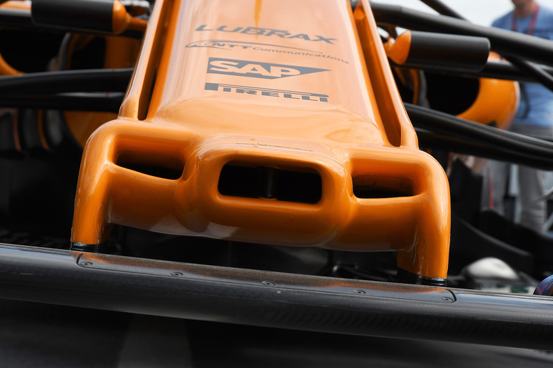 McLaren MCL33 nose