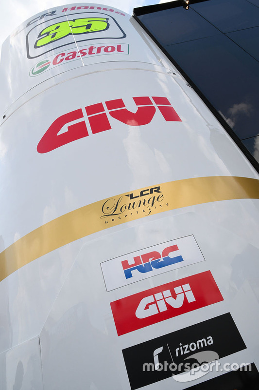 Team LCR Honda motorhome