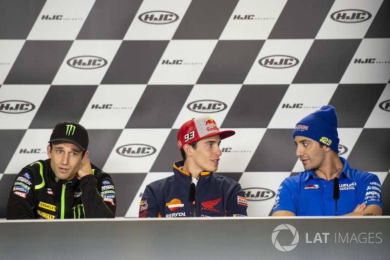 Johann Zarco, Monster Yamaha Tech 3, Marc Marquez, Repsol Honda Team, Andrea Iannone, Team Suzuki MotoGP