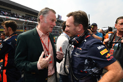 Sean Bratches ve Christian Horner, Red Bull Racing