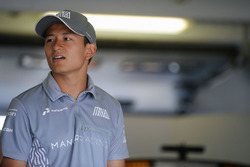 Rio Haryanto, Manor Racing, bei der Fahrerparade
