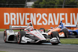 Will Power, Team Penske Chevrolet, Scott Dixon, Chip Ganassi Racing Honda