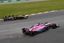 Sergio Perez, Force India VJM11 spins