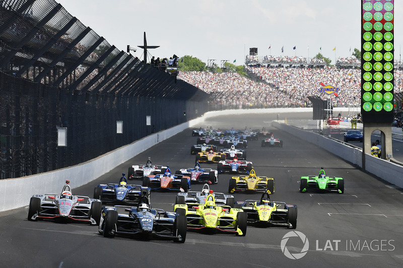Partenza: Ed Carpenter, Ed Carpenter Racing, al comando