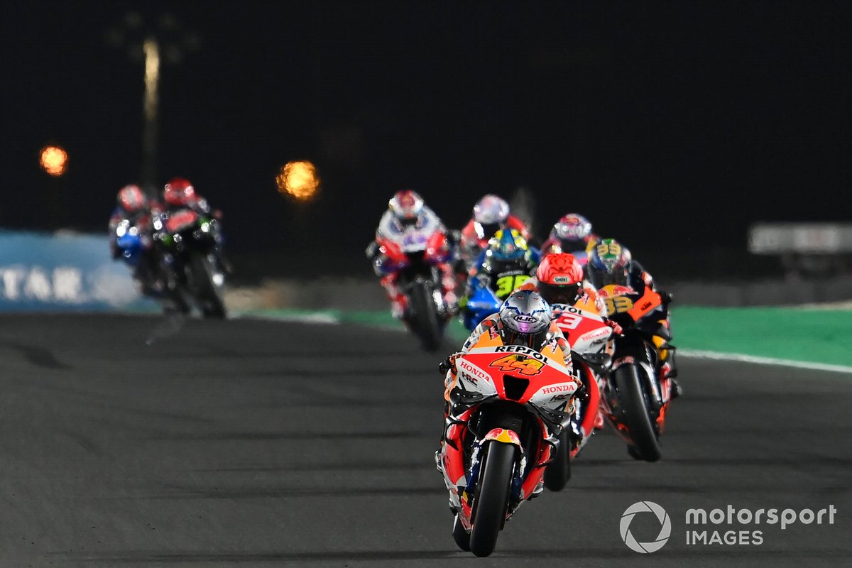 Pol Espargaró a décroché le seul podium de Honda dans la première moitié de saison, à Losail