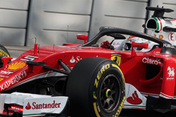 Sebastian Vettel, Ferrari SF16-H mit Halo-Cockpitschutz