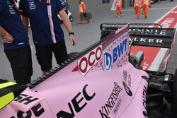 Sahara Force India VJM10, Motorabdeckung