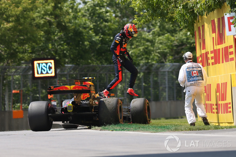 Ausfall: Max Verstappen, Red Bull Racing RB13