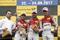 Podium: 1. René Rast, Audi Sport Team Rosberg, Audi RS 5 DTM; 2. Mike Rockenfeller, Audi Sport Team