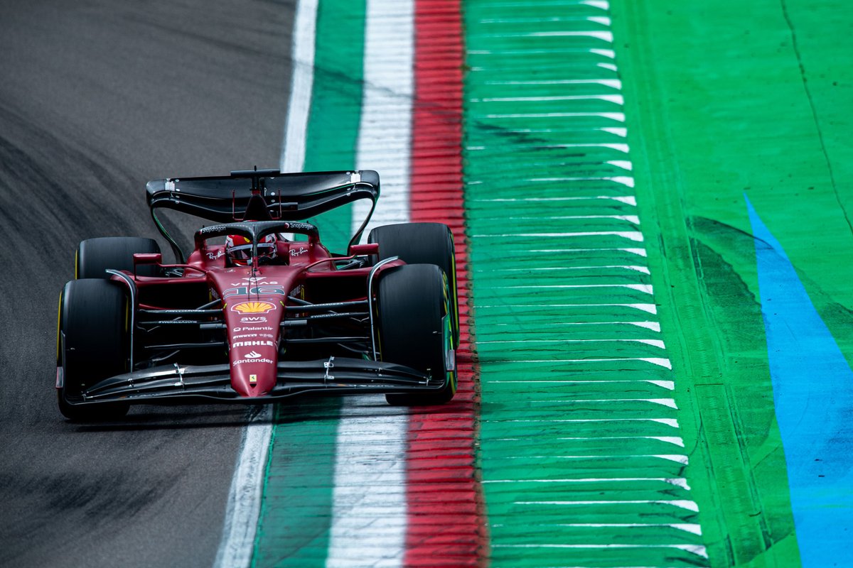Charles Leclerc à Imola