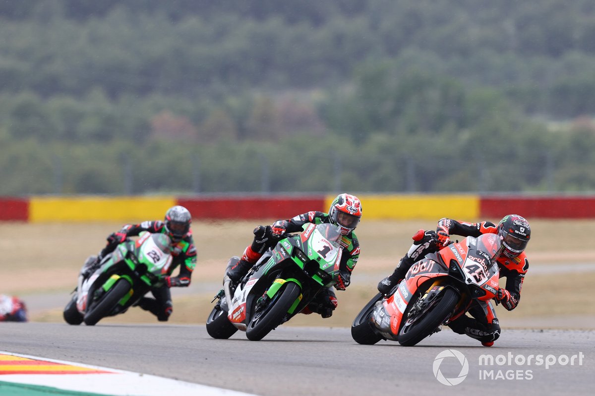 Scott Redding, Aruba.It Racing - Ducati, Jonathan Rea, Kawasaki Racing Team WorldSBK, Alex Lowes, Kawasaki Racing Team WorldSBK