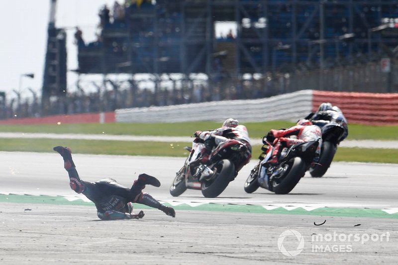 Fabio Quartararo, Petronas Yamaha SRT crash