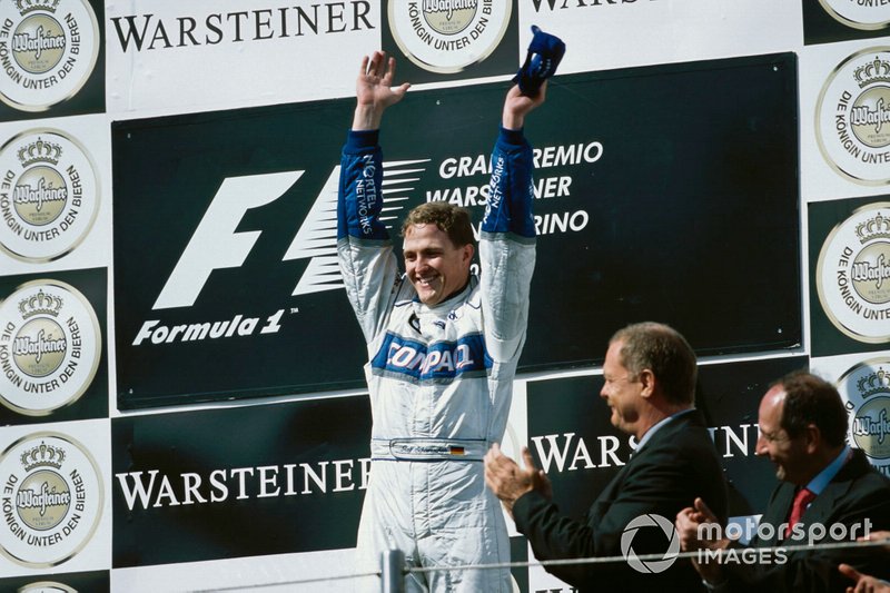 Ralf Schumacher mengakhiri tiga tahunnya di Williams dengan memenangi GP San Marino 2001.