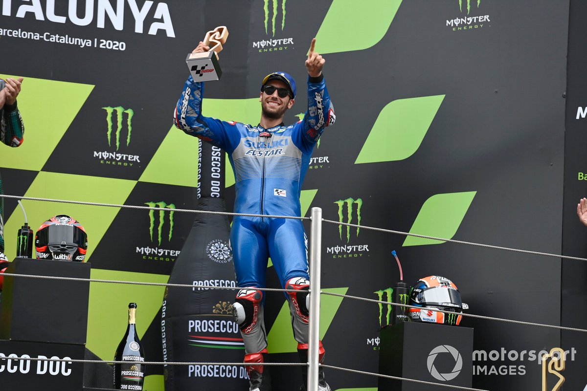 Pembalap Suzuki Ecstar, Alex Rins, terus memperlihatkan progres di MotoGP sejak dibimbing Davide Brivio.