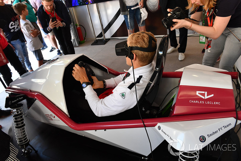 Marcus Ericsson, Sauber at the Monaco GP Challenge