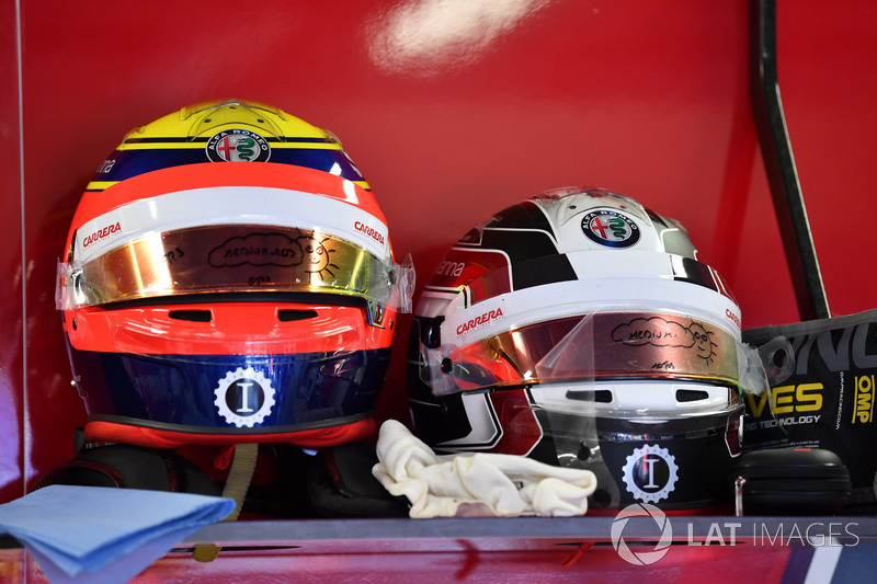 Helmets of Charles Leclerc, Sauber