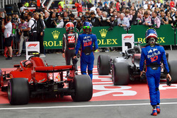 Кевин Магнуссен, Haas F1 Team, Брендон Хартли и Пьер Гасли, Scuderia Toro Rosso
