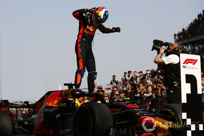 Yarış galibi Daniel Ricciardo, Red Bull Racing