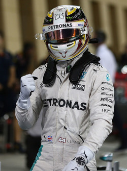 Polezitter Lewis Hamilton, Mercedes AMG F1 Team