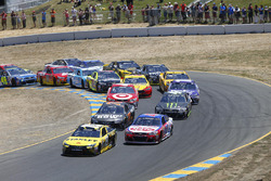 Start: Carl Edwards, Joe Gibbs Racing, Toyota, führt