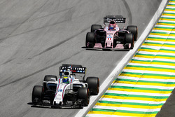 Felipe Massa, Williams FW40, Sergio Perez, Sahara Force India F1 VJM10