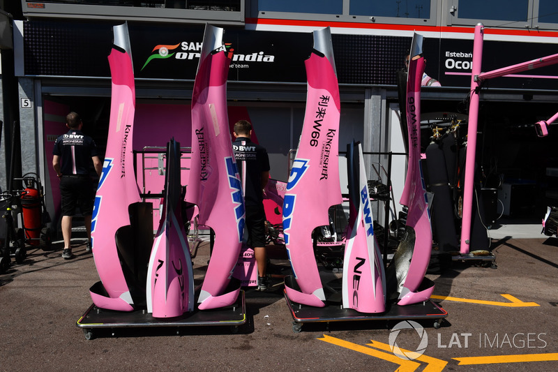 Force India VJM11, carrozzeria
