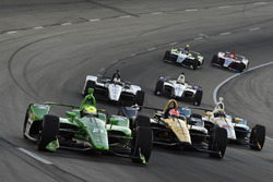 Spencer Pigot, Ed Carpenter Racing Chevrolet, James Hinchcliffe, Schmidt Peterson Motorsports Honda