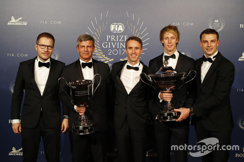 Brandon Hartley ve Timo Bernhardt, Earl Bamber, Fritz Enzinger ve Andreas Seidl