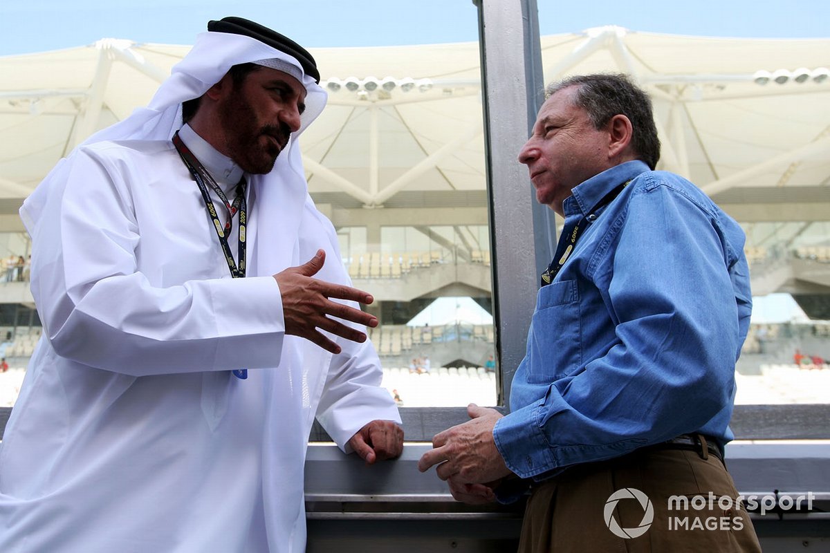 Mohammed Bin Sulayem with Jean Todt, FIA President