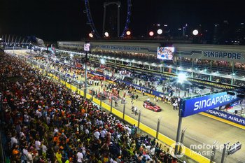 Parrilla de salida del GP de Singapur de F1: filas y posiciones