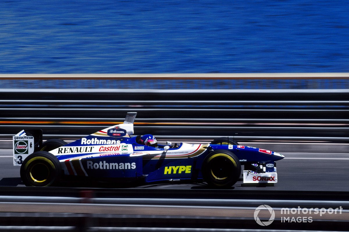 Чемпионы мира 1997 года: Жак Вильнёв и Williams FW19 Renault