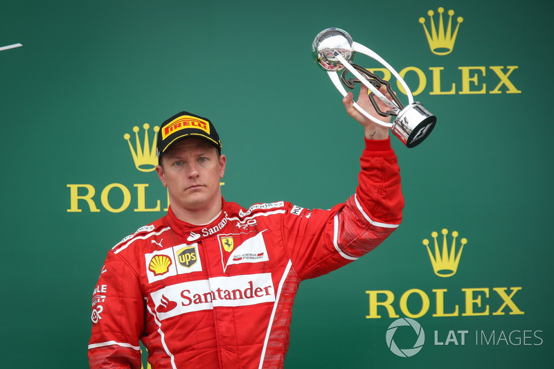 Gewinner: Kimi Räikkönen (Ferrari)