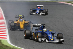 Marcus Ericsson, Sauber C35, mit Verbremser