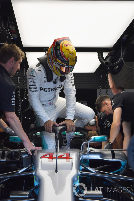Lewis Hamilton, Mercedes-Benz F1 W08