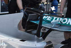 Mercedes AMG F1 W08: T-Flügel