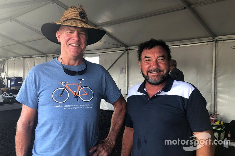 トレバー・ジャクソン(左)とボブ・レバーマン(右)