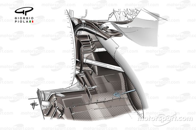 Difusor del Haas F1 Team VF-20.