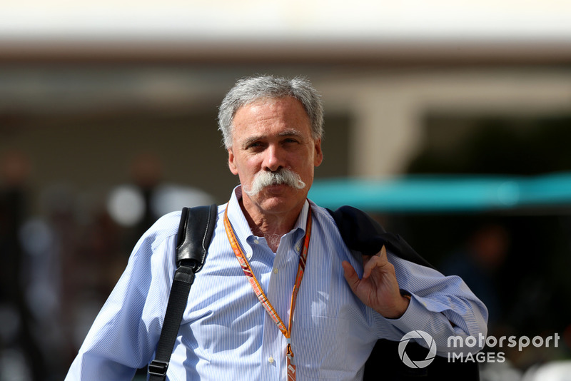 Chase Carey, a Forma-1 elnöke