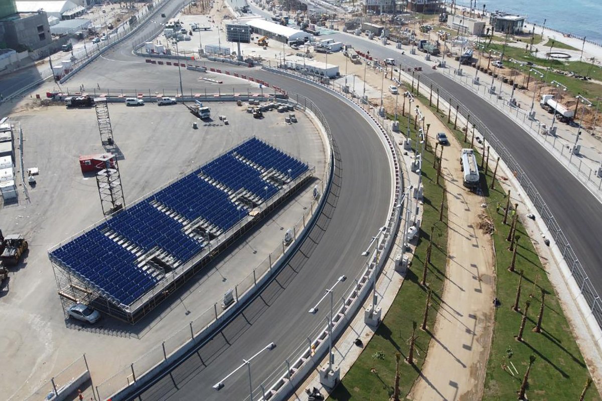 Panoramica del Jeddah Street Circuit