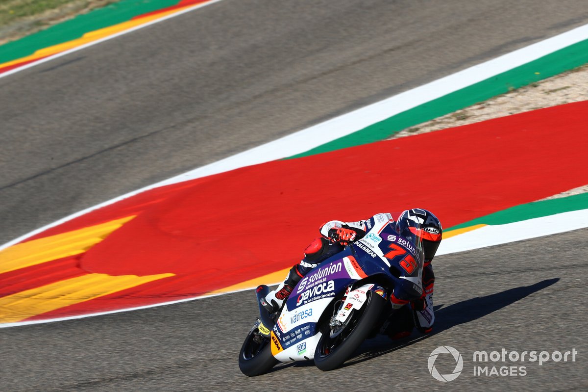 Perjuangan pembalap Aspar Team, Albert Arenas dalam meraih titel juara dunia Moto3 akan ditentukan pada race penutup di Portugal.