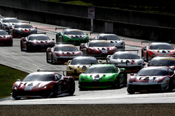 Start Race 2 Ferrari European Challenge