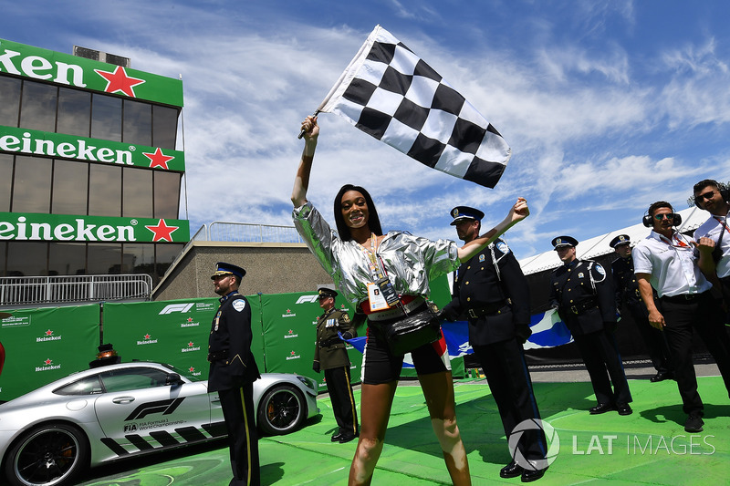 Winnie Harlow - F1 2018 - Kanadai Nagydíj