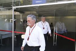 Chase Carey, CEO, Formula One, Ross Brawn, Motorsporları Direktörü, FOM