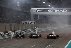 Lewis Hamilton, Mercedes-Benz F1 W08 . Valtteri Bottas, Mercedes-Benz F1 W08 and Felipe Massa, Will