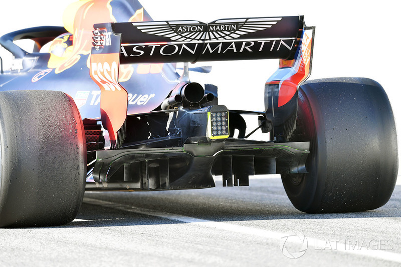 Red Bull RB14: Diffusor