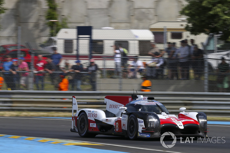 #8 Toyota Gazoo Racing Toyota TS050: Sebastien Buemi, Kazuki Nakajima, Fernando Alonso, Jose Maria Lopez, Anthony Davidson